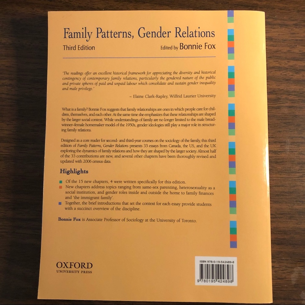 Book: Family Patterns - Picture 2 of 3